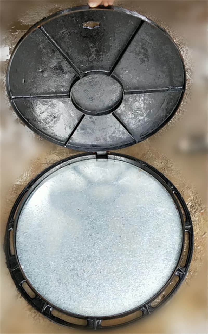 重型球墨鑄鐵雙層井蓋