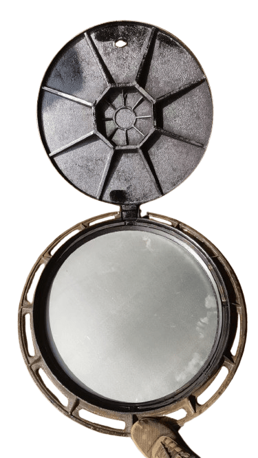 重型球墨鑄鐵雙層井蓋