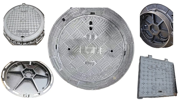 鑄鐵井蓋重量,鑄鐵井蓋井圈厚度與重量